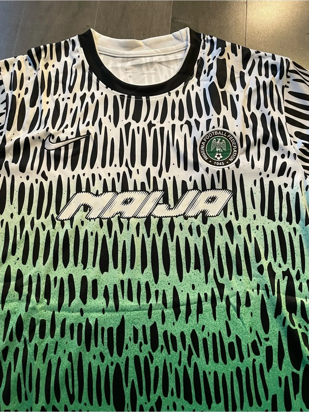 Nigeria National Team x Slawn Soccer Jersey size XL
